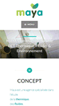 Mobile Screenshot of maya-concept.com